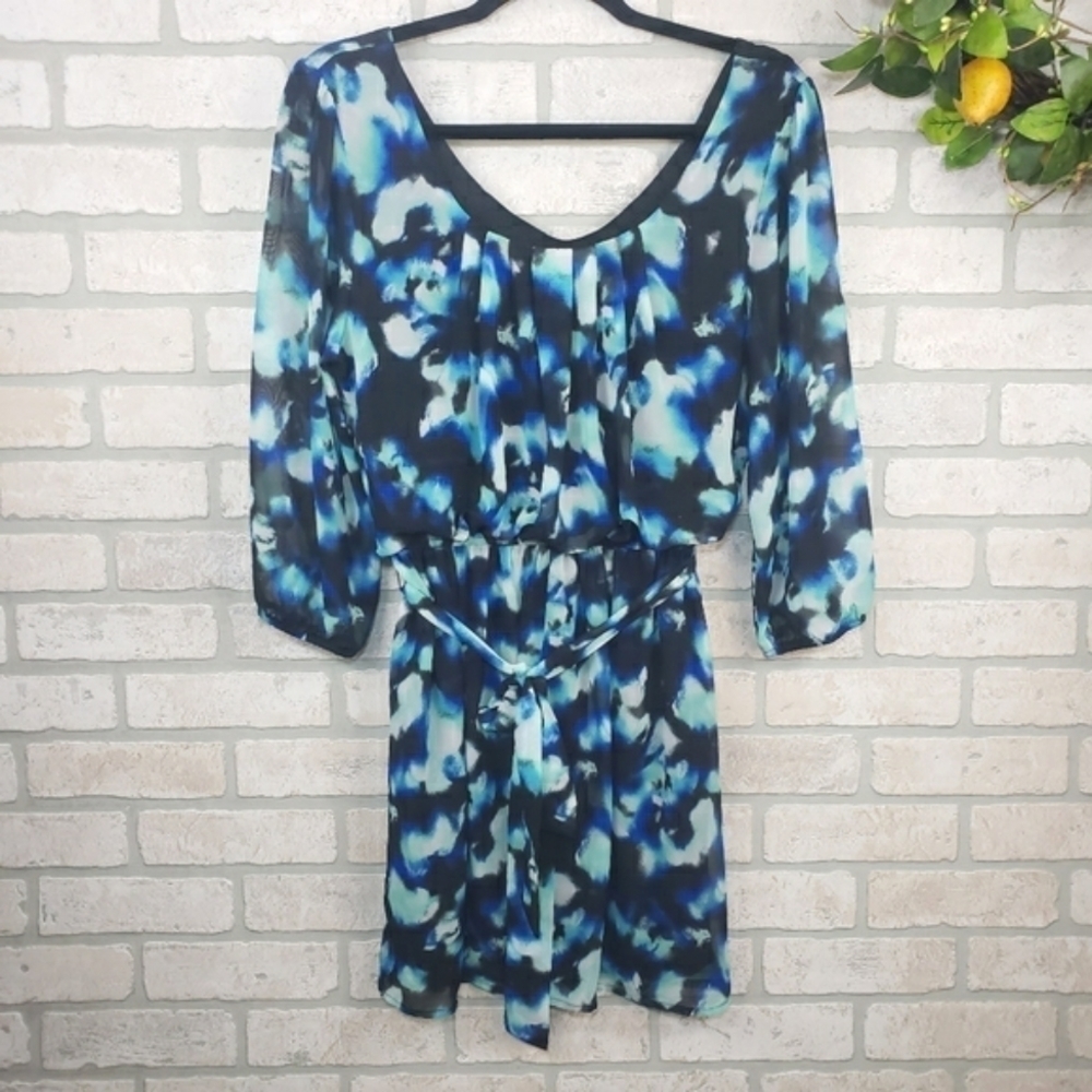 THREE PINK HEARTS Dress Size L - Picture 8 of 8